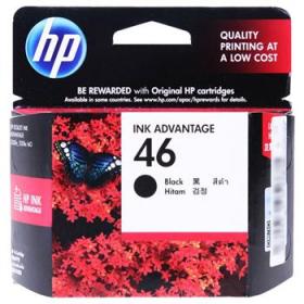 惠普(HP)一体式墨盒HP 46 黑 色墨盒(CZ637AA) 一体式墨 盒 黑色